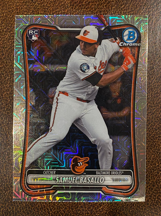 Samuel Basallo - 2026 Bowman - Rookie MOJO Refractor - Orioles