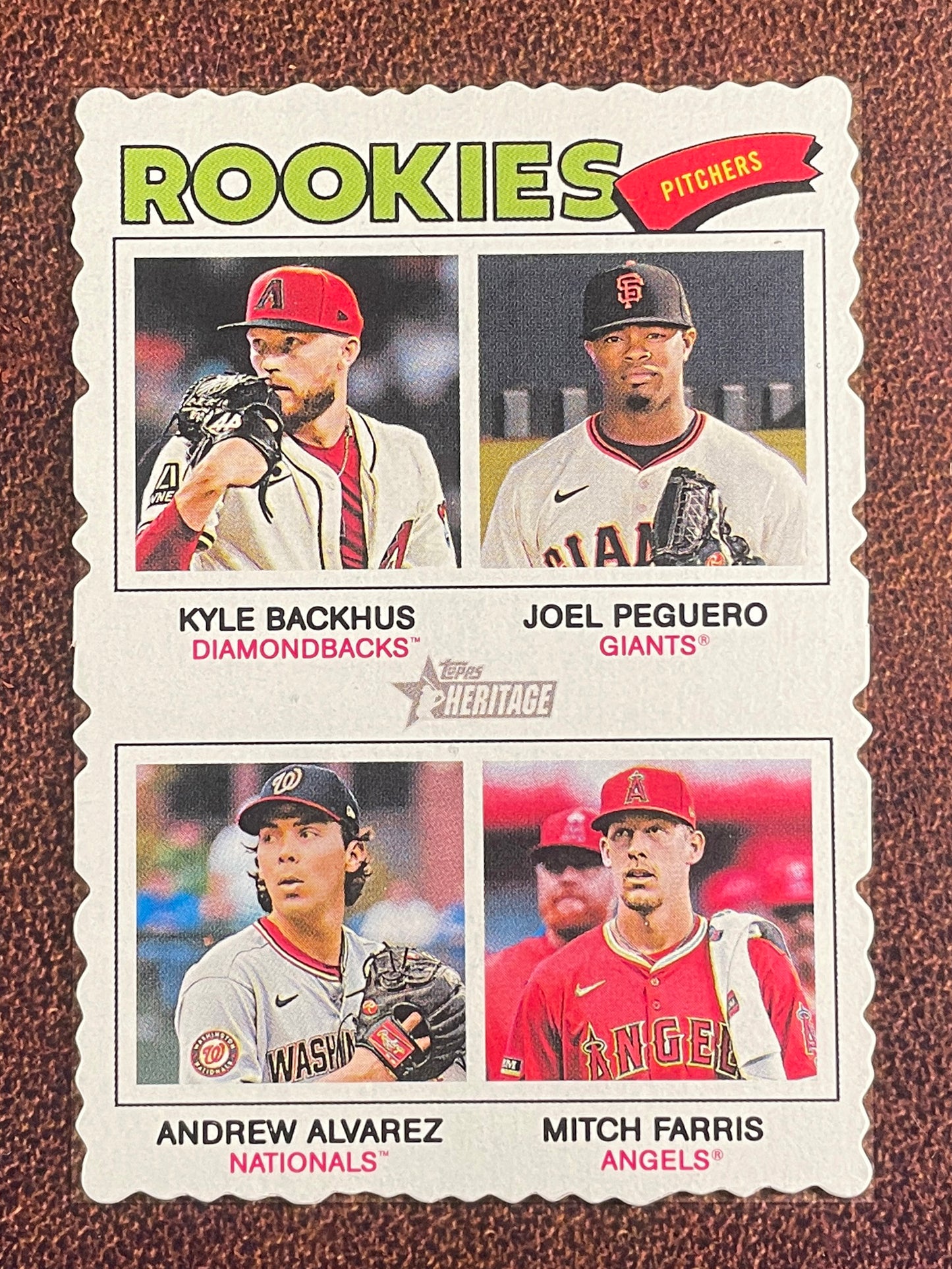 Rookie Pitchers - 2026 Topps Heritage - Deckle Edge - Diamondbacks