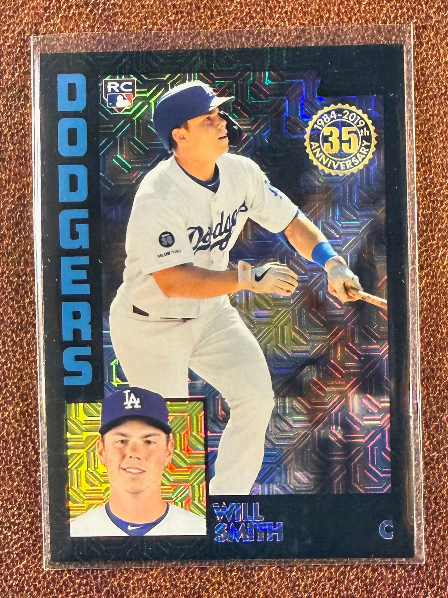 Will Smith - 2019 Topps Update - Rookie Black Mojo /199 - Dodgers