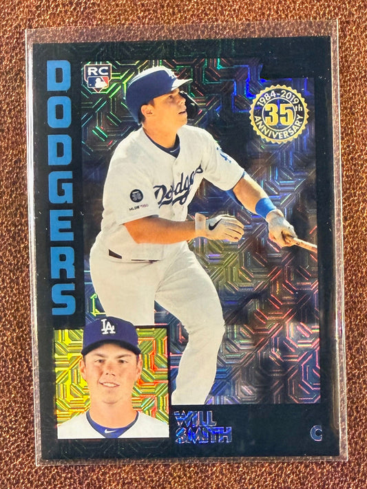 Will Smith - 2019 Topps Update - Rookie Black Mojo /199 - Dodgers