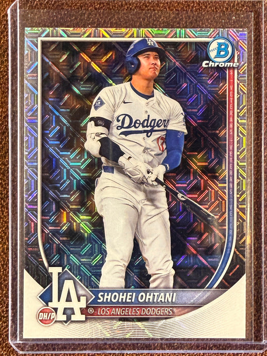 Shohei Ohtani - 2025 Bowman - MOJO Refractor - Dodgers