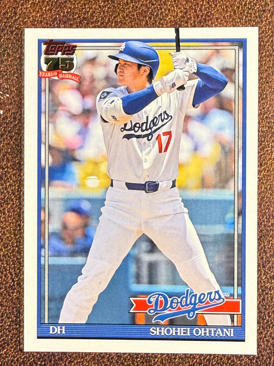 Shohei Ohtani - 2026 Topps Series 2 - 1991 Insert - Dodgers
