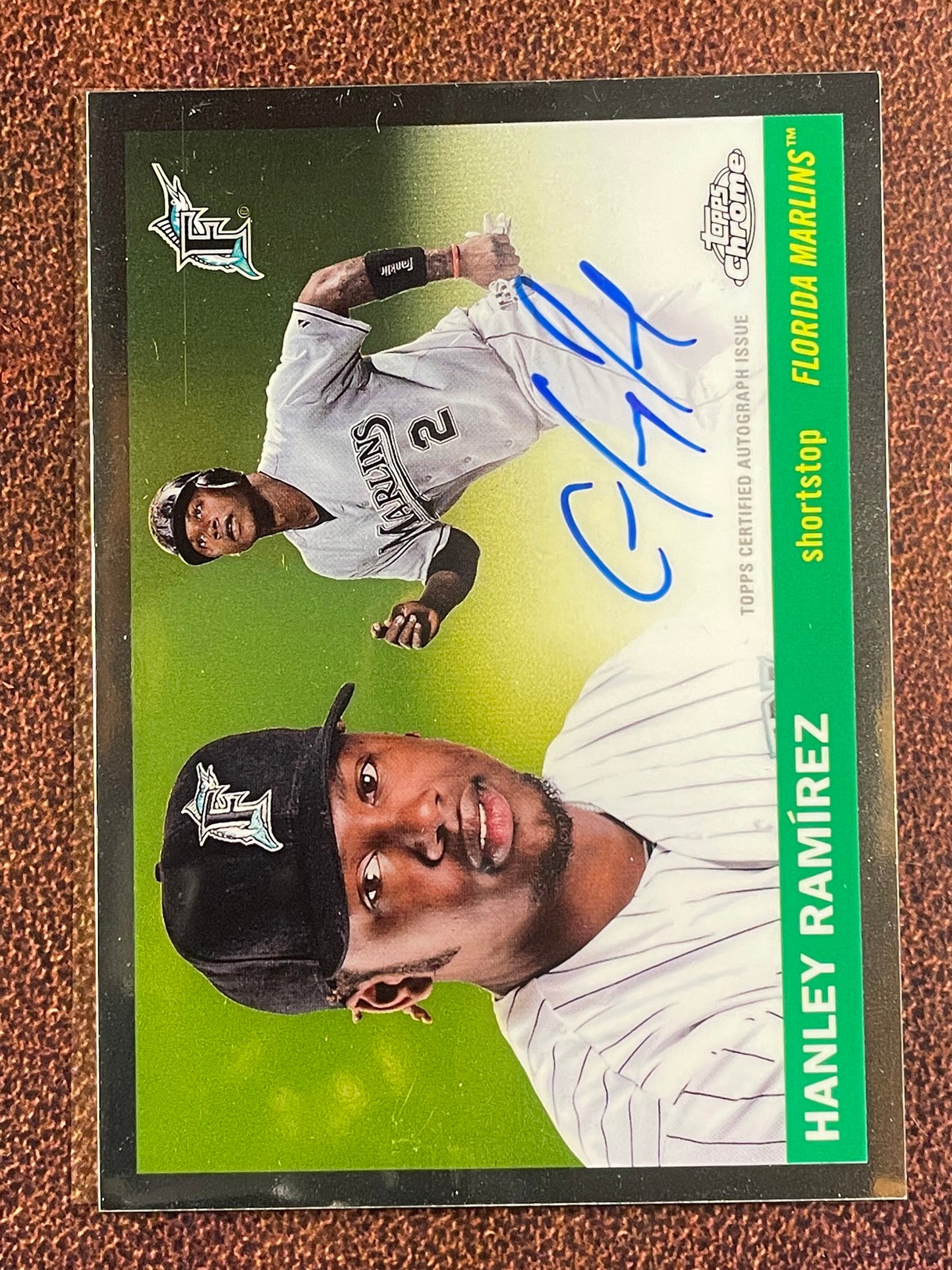 Hanley Ramirez - 2025 Topps Chrome Platinum - AUTO - Marlins