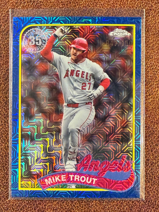 Mike Trout - 2024 Topps Update - Blue Mojo /150 - Angels