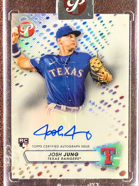Josh Jung - 2023 Topps Pristine - Rookie AUTO - Rangers