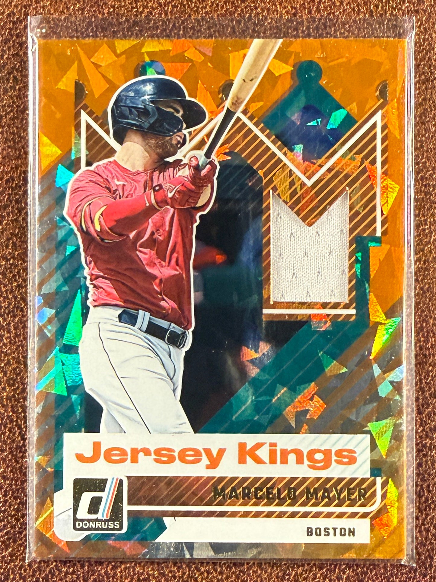 Marcelo Mayer - 2025 Panini Donruss - Jersey Kings Relic - Red Sox