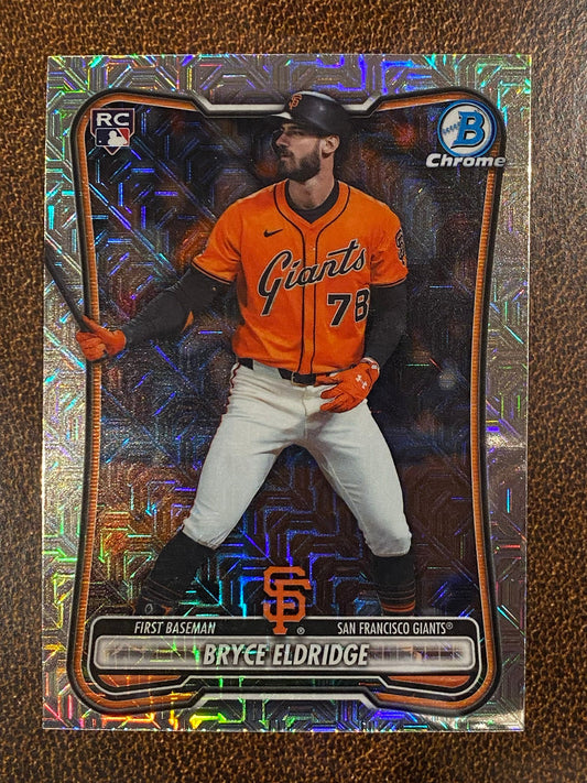 Bryce Eldridge - 2026 Bowman - Rookie MOJO Refractor - Giants (sold)