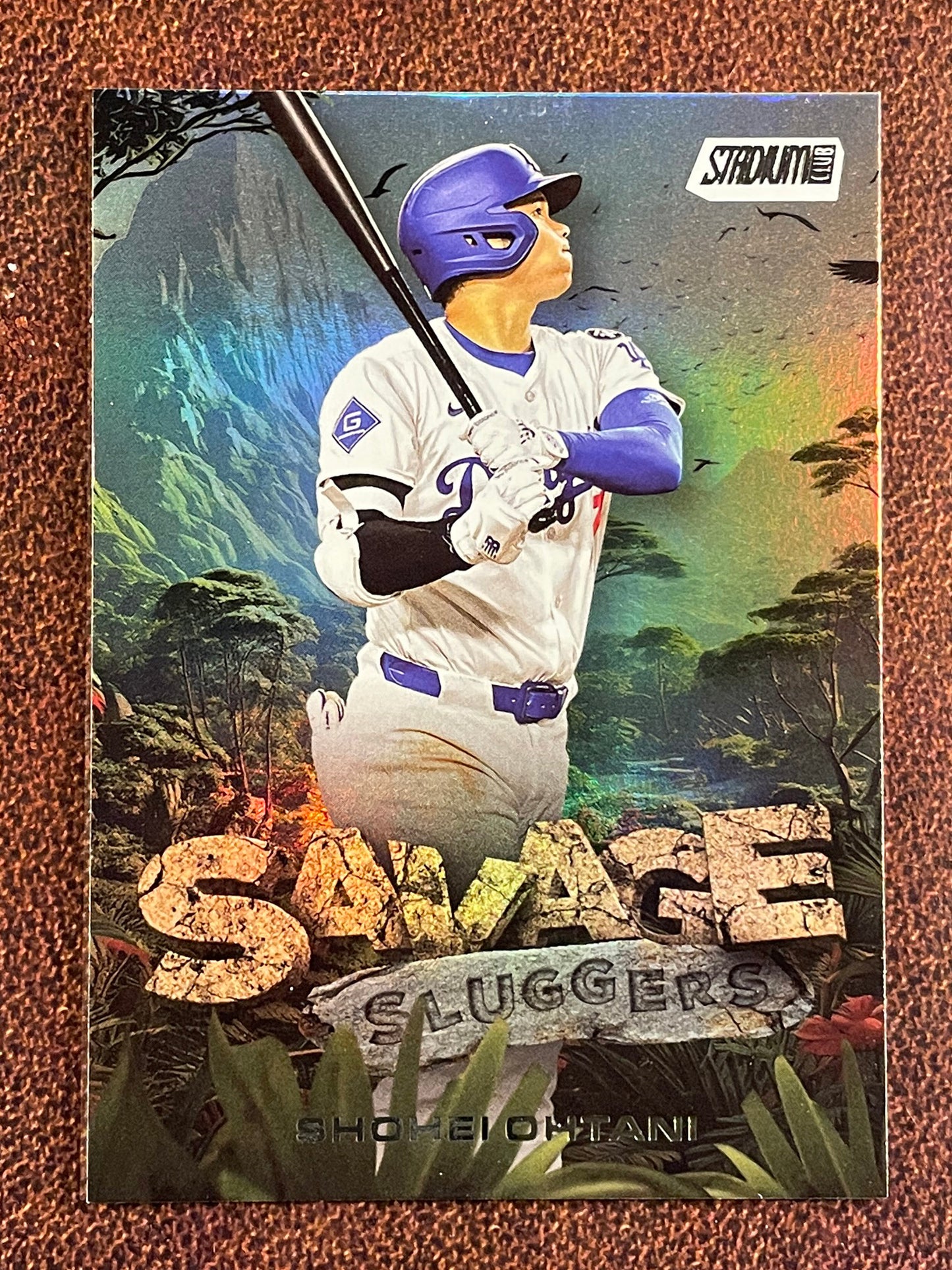 Shohei Ohtani - 2025 Topps Stadium Club - Savage Sluggers - Dodgers