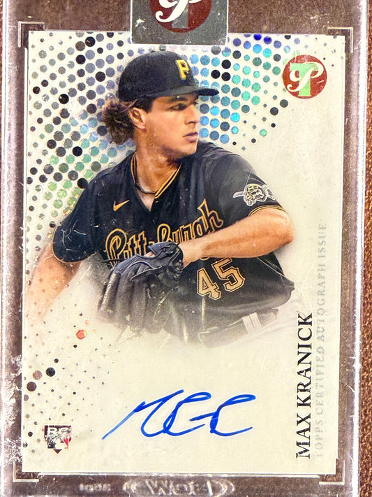 Max Kranick - 2022 Topps Pristine - Rookie AUTO - Pirates