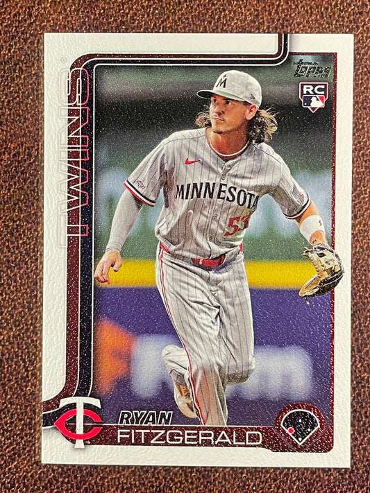 Ryan Fitzgerald - 2025 Topps Update - Canvas Stock /50 - Twins