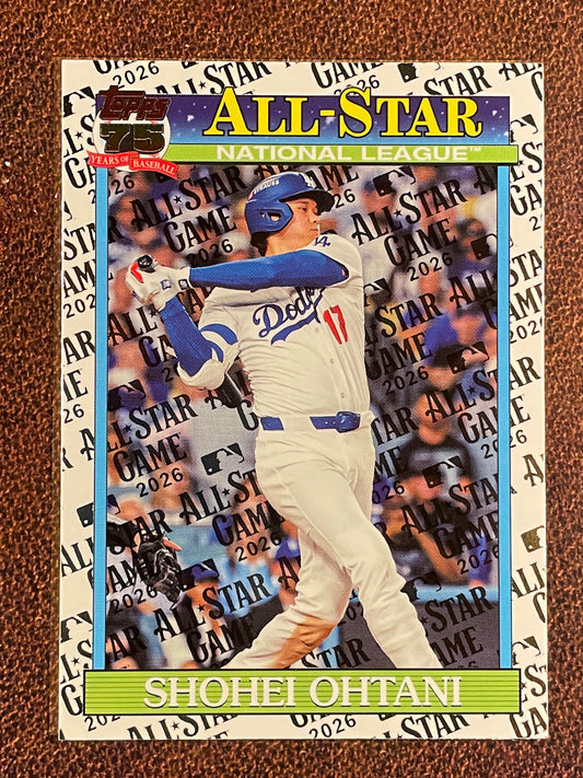 Shohei Ohtani - 2026 Topps Series 2 - All Star Game Foil - Dodgers