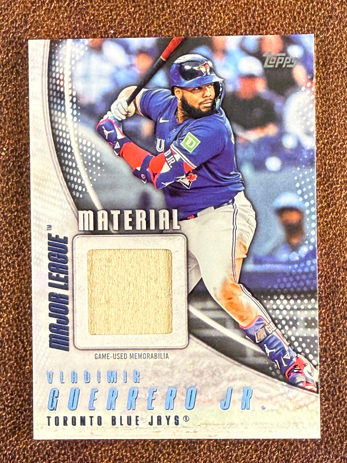 Vladimir Guerrero Jr. - 2025 Topps Series 1 - Major League Material RELIC - Blue Jays
