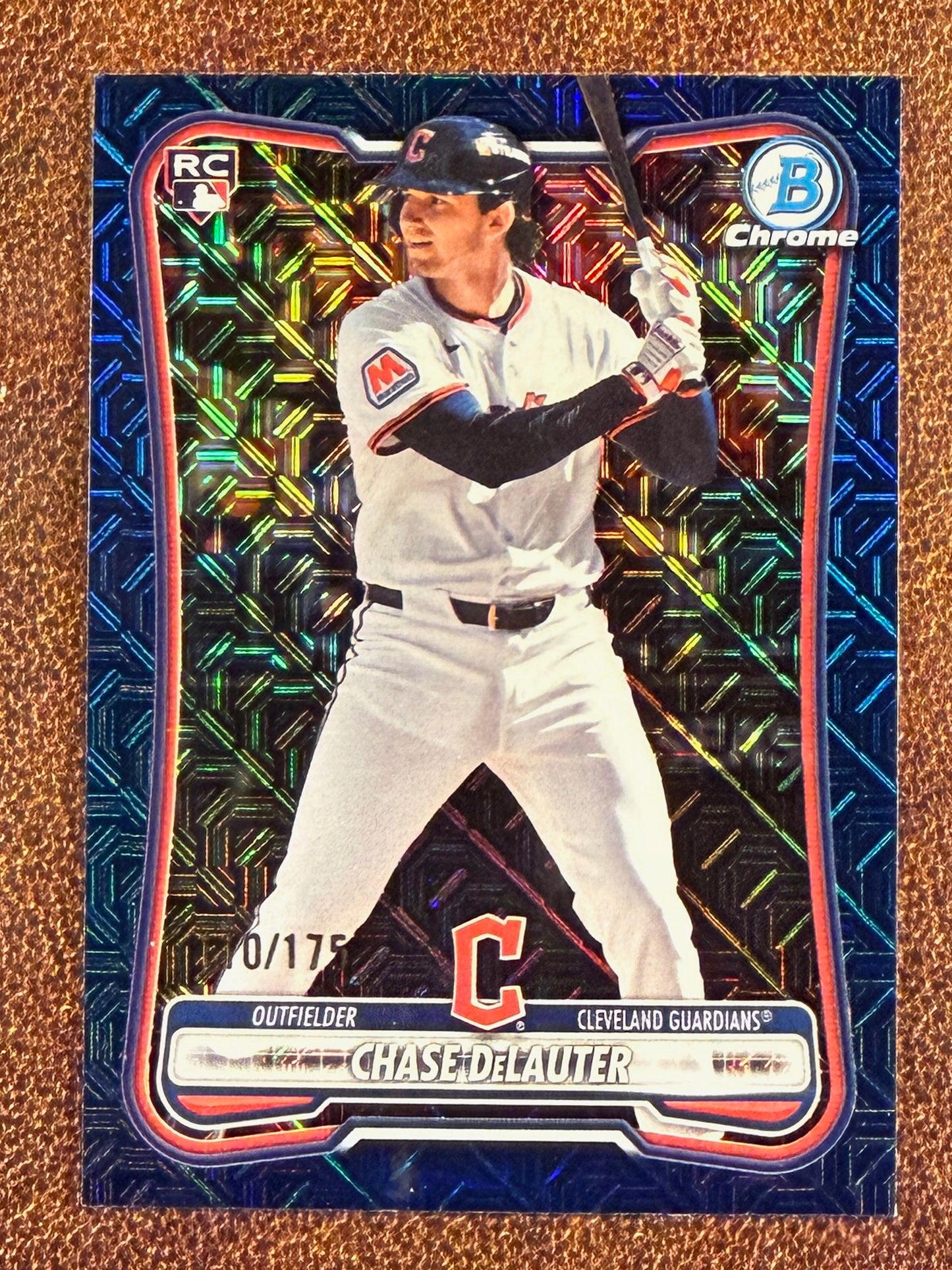Chase DeLauter - 2026 Bowman - BLUE Mojo /175 - Guardians