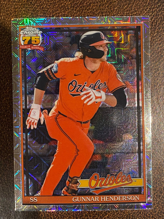 Gunnar Henderson - 2026 Topps Series 1 - Mojo Refractor - Orioles
