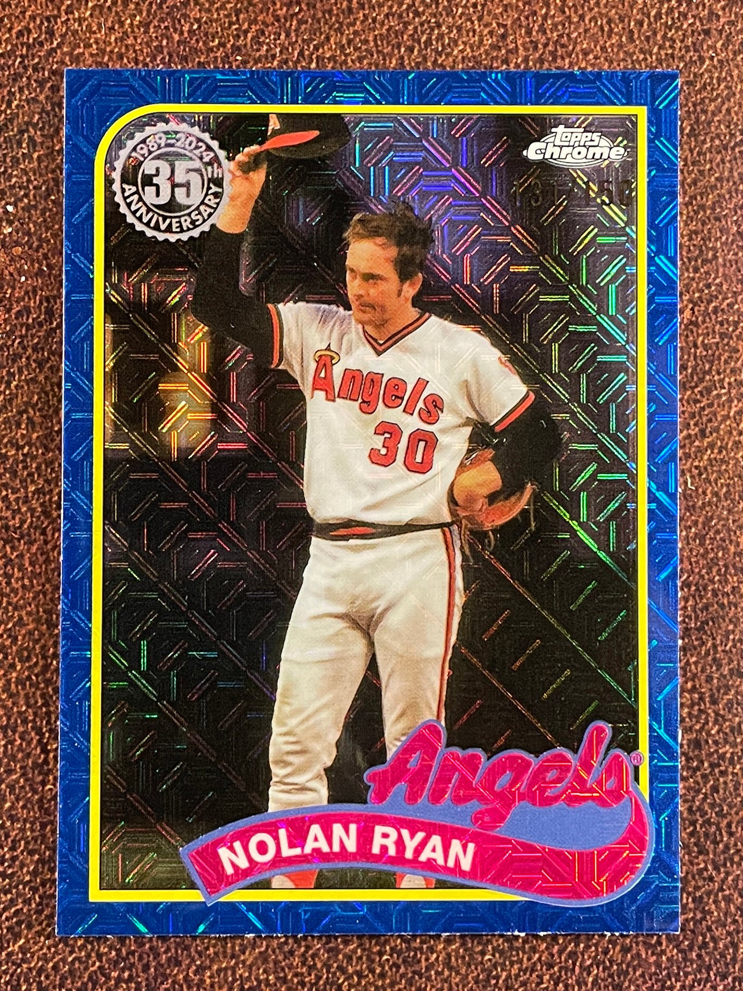 Nolan Ryan - 2024 Topps Update - BLUE MOJO /150 - Angels
