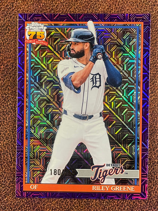 Riley Greene - 2026 Topps Series 1 - PURPLE MOJO /250 - Tigers