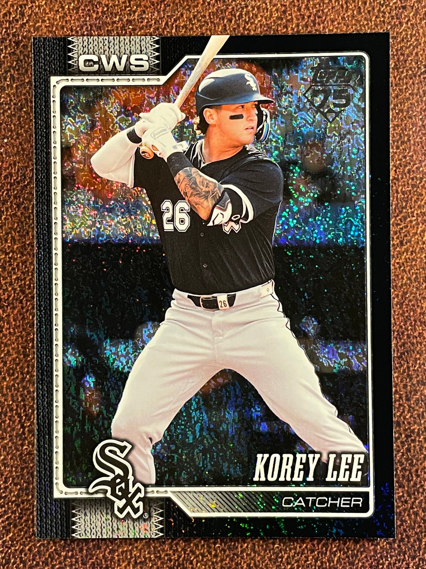 Korey Lee - 2026 Topps Series 2 - BLACK Holofoil /10 - White Sox