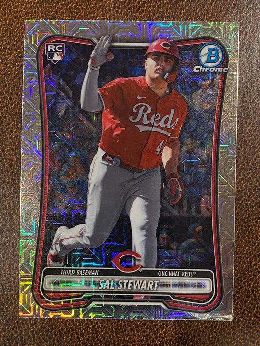 Sal Stewart - 2026 Bowman - Rookie MOJO Refractor - Reds