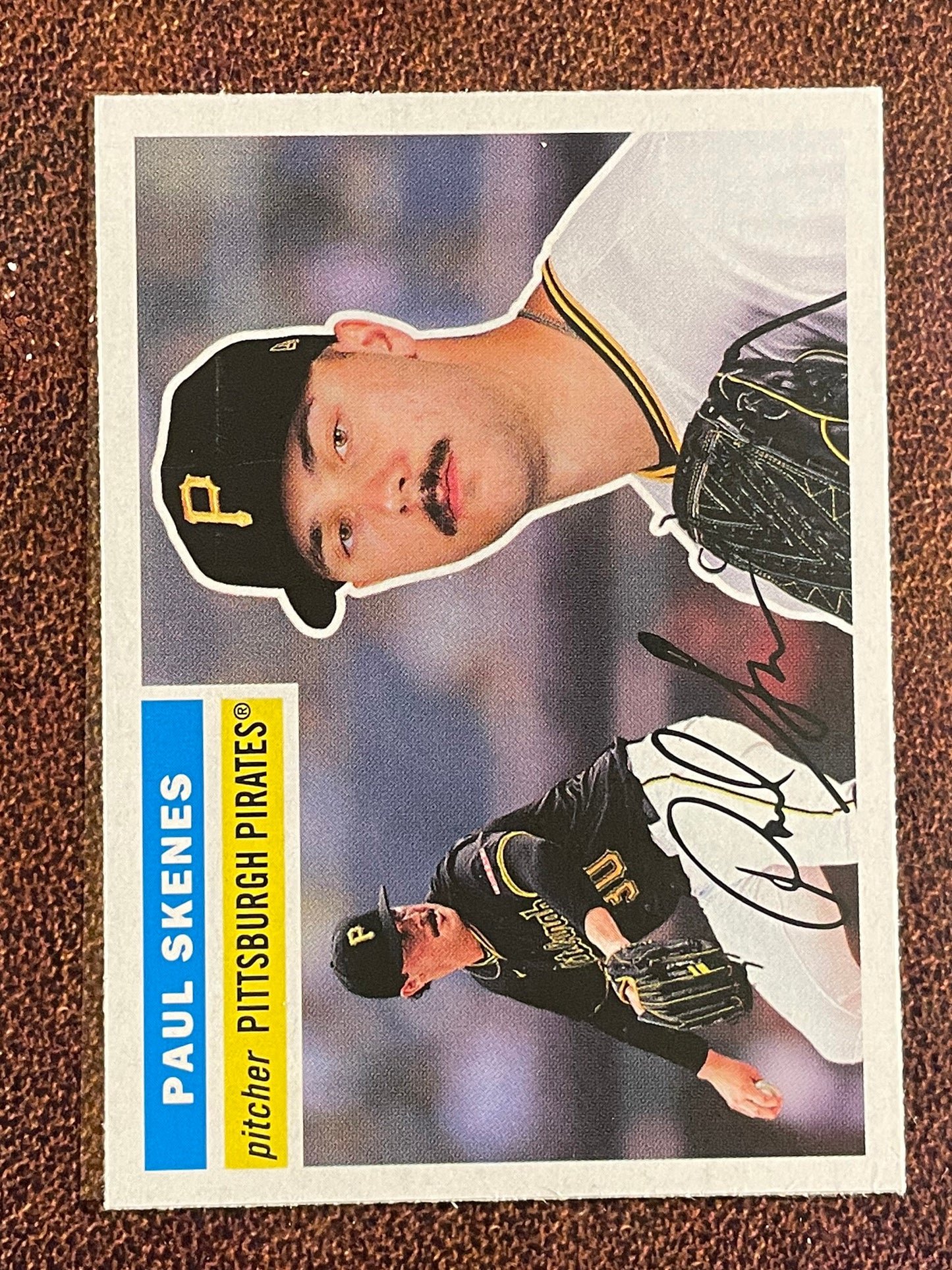 Paul Skenes - 2025 Topps Heritage - 25th Anniversary - Pirates