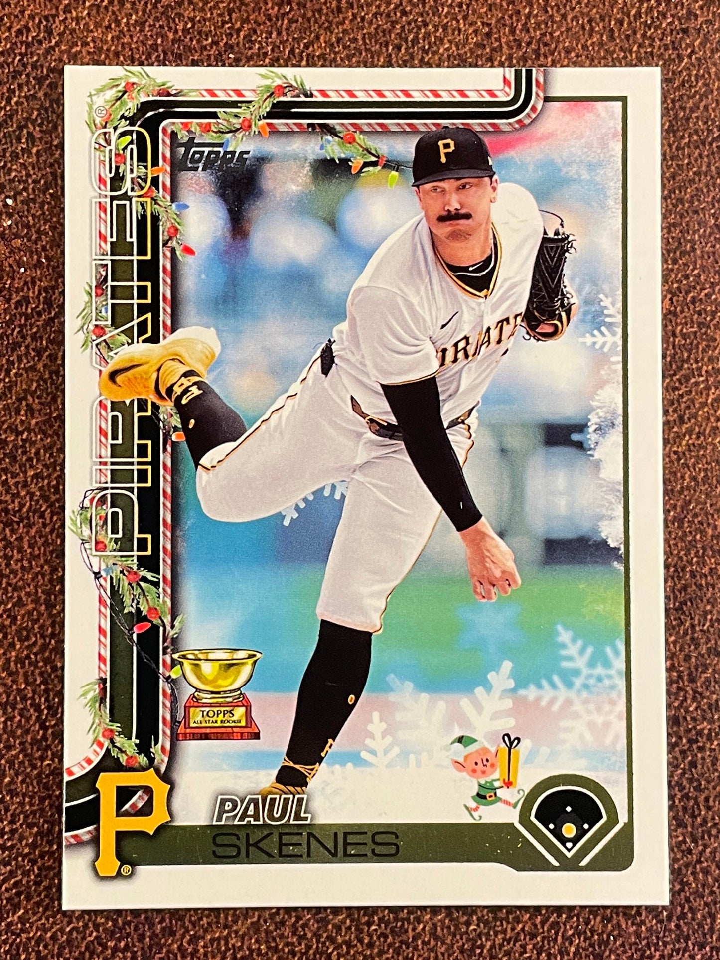 Paul Skenes - 2025 Topps Holiday - Hidden Elf - Pirates