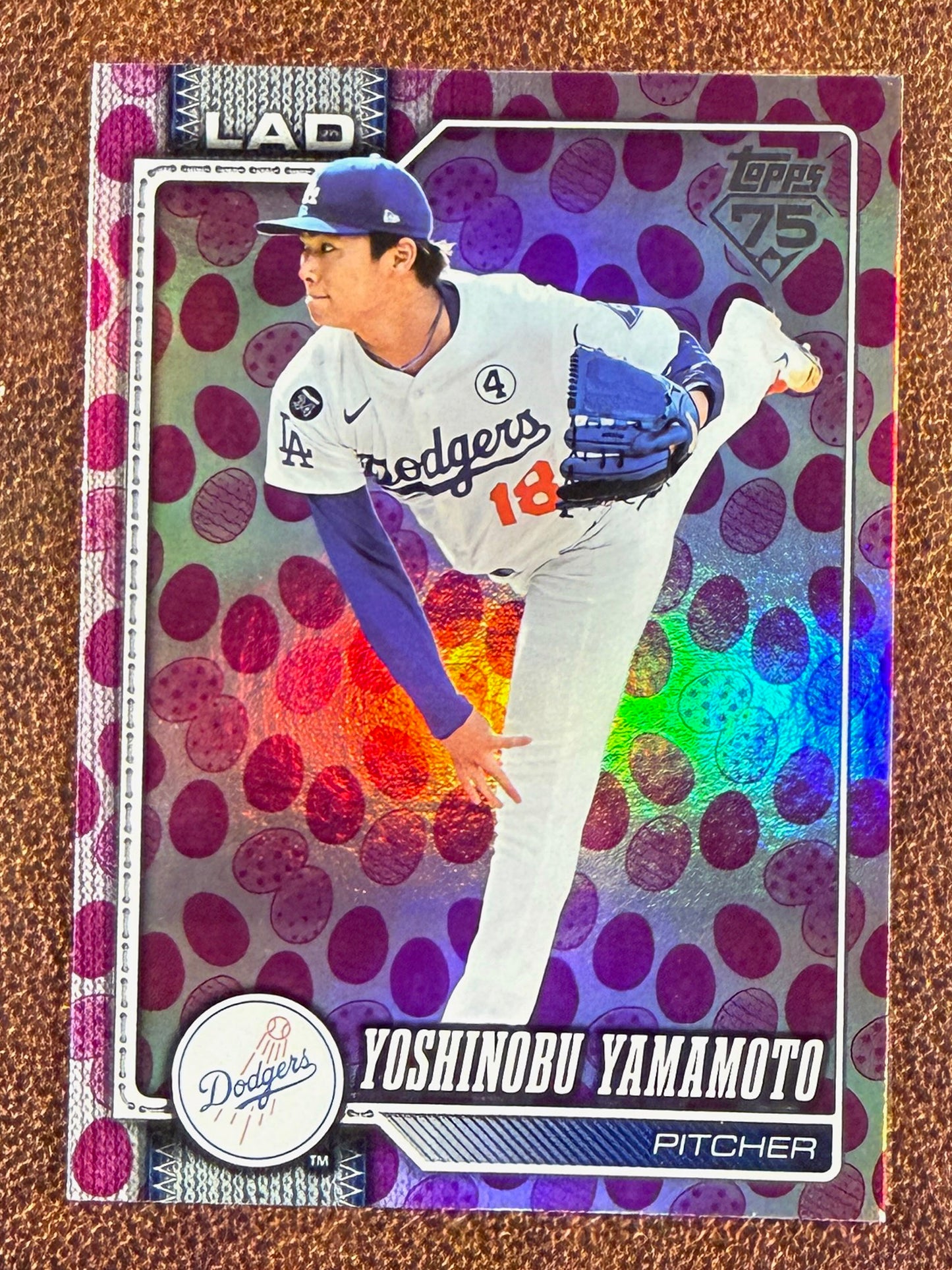 Yoshinobu Yamamoto - 2026 Topps Series 1 - Holiday Eggs - Dodgers