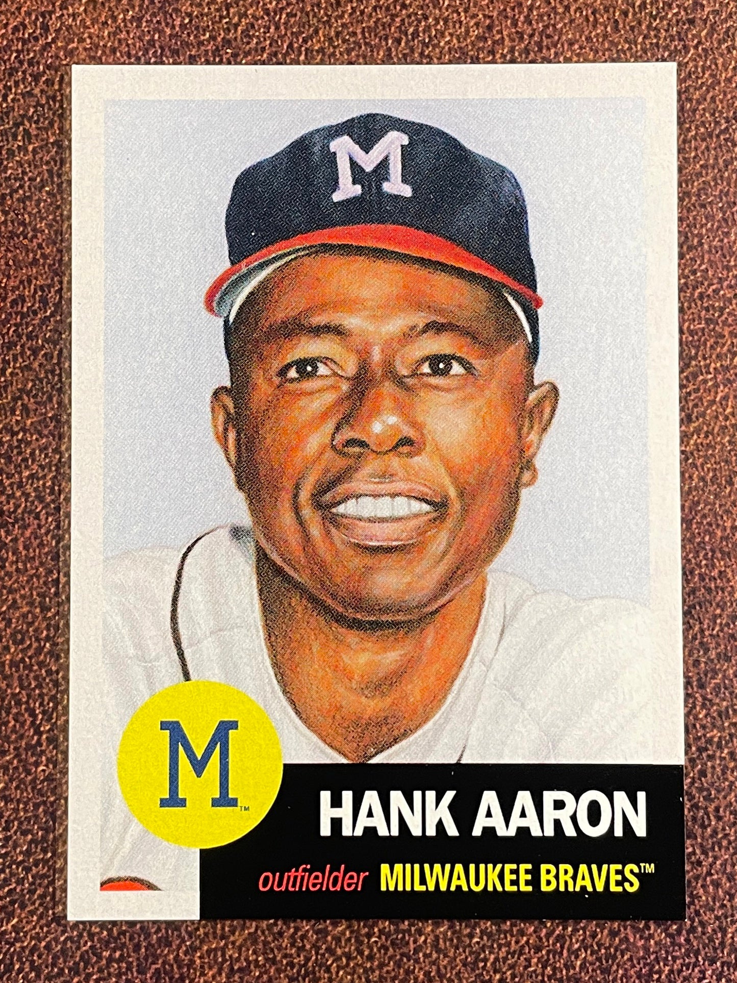 Hank Aaron - 2018 Topps Living - #46 - Braves