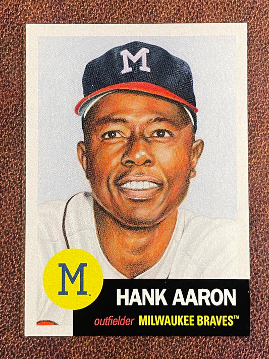Hank Aaron - 2018 Topps Living - #46 - Braves