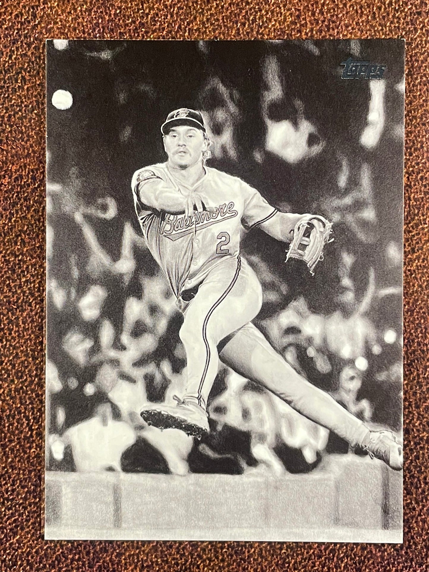 Gunnar Henderson - 2025 Topps Update - Keegan Hall Art Card - Braves