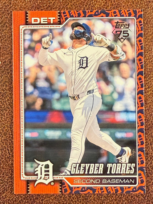 Gleyber Torres - 2026 Topps Series 2 - Team Border SSP - Tigers