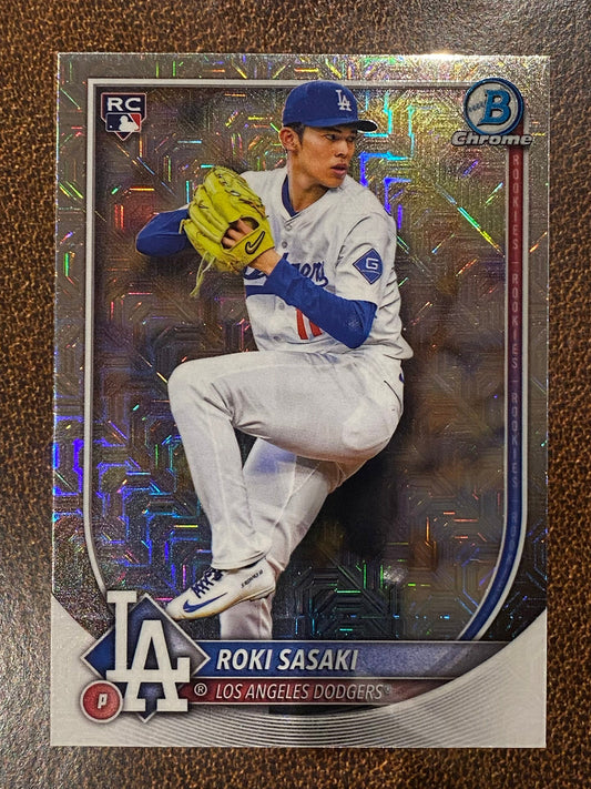 Roki Sasaki - 2025 Bowman Chrome - Mojo Rookie - Dodgers