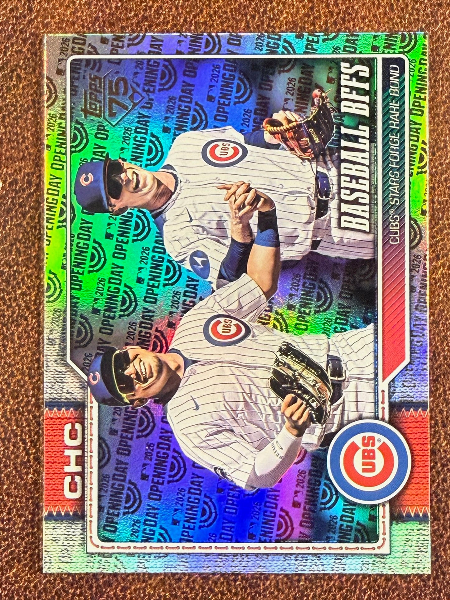Pete Crow Armstrong / Seiya Suzuki - 2026 Topps Series 1 - Opening Day Foil - Cubs