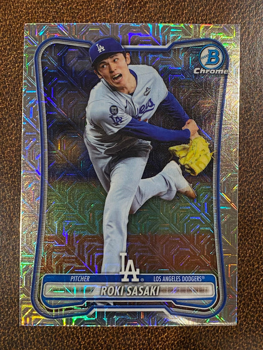 Roki Sasaki - 2026 Bowman - MOJO Refractor - Dodgers