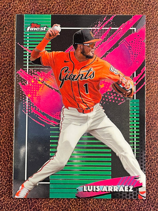 Luis Arraez - 2026 Topps Finest - Rare - Giants