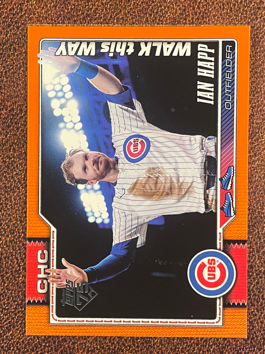 Ian Happ - 2026 Topps Series 1 - ORANGE Walk This Way /25 - Cubs