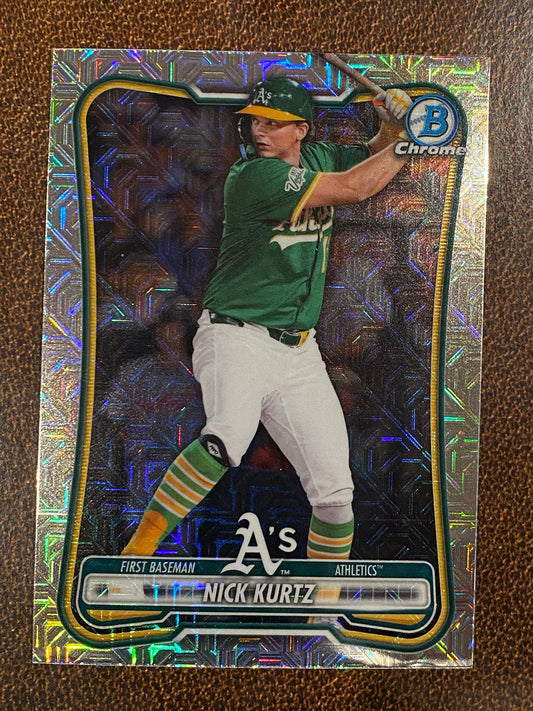 Nick Kurtz - 2026 Bowman - MOJO Refractor - Athletics