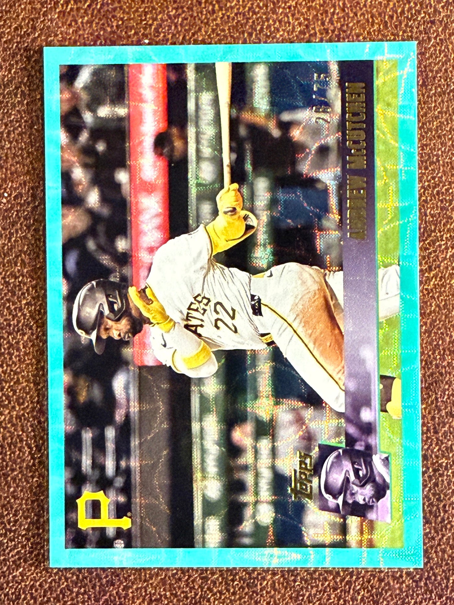 Andrew McCutchen - 2025 Topps Archives - AQUA /75 - Pirates