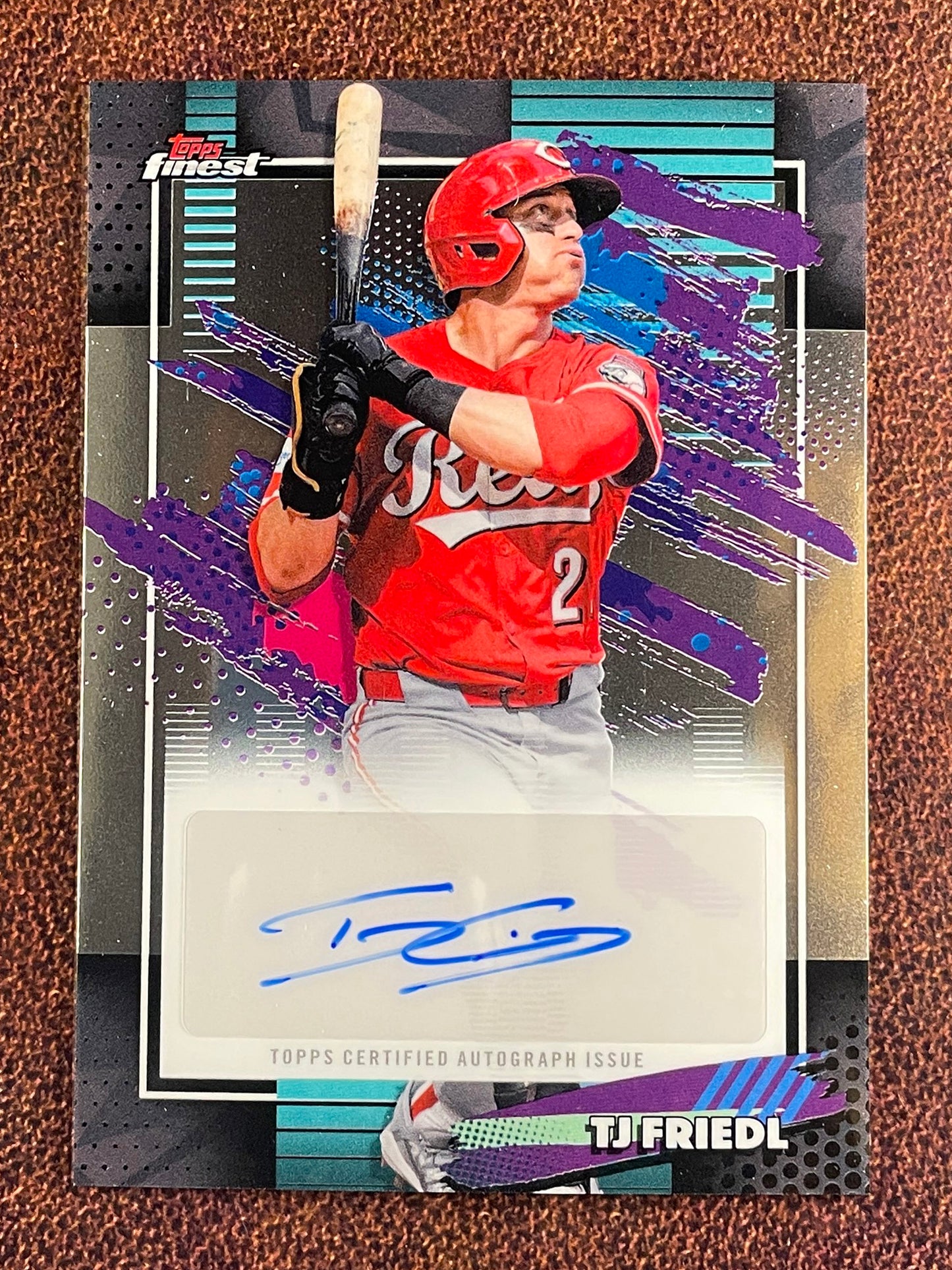 TJ Friedl - 2026 Topps Finest - AUTO - Reds