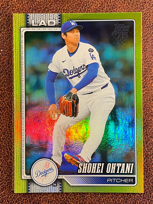 Shohei Ohtani - 2026 Topps Series 2 - YELLOW Rainbow Foil /399 - Dodgers