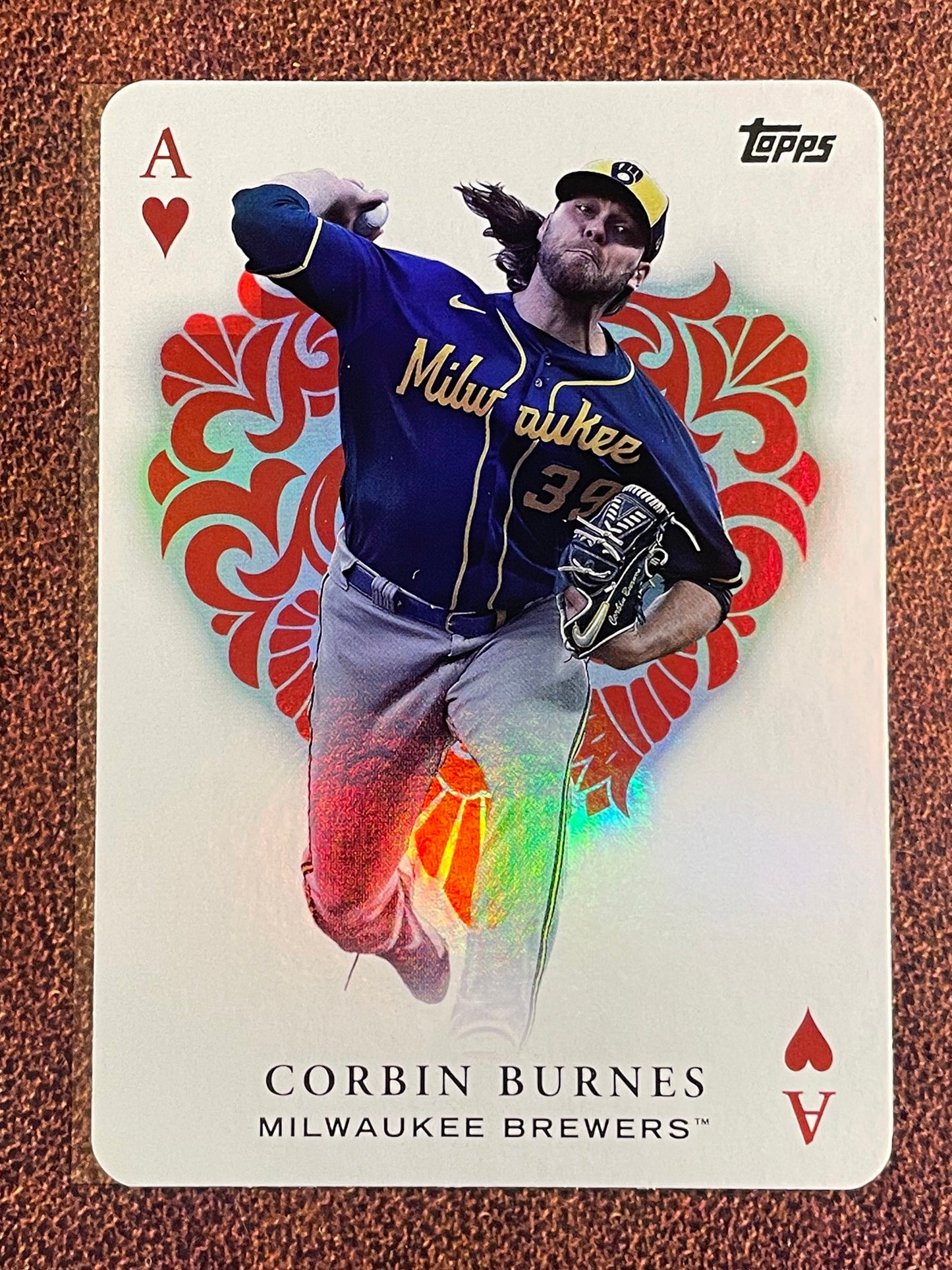 Corbin Burnes - 2023 Topps Series 1 - All Aces - Brewers
