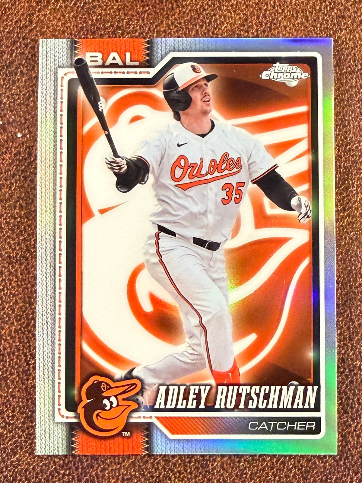Adley Rutschman - 2026 Topps Chrome - Logo Lightboard - Orioles