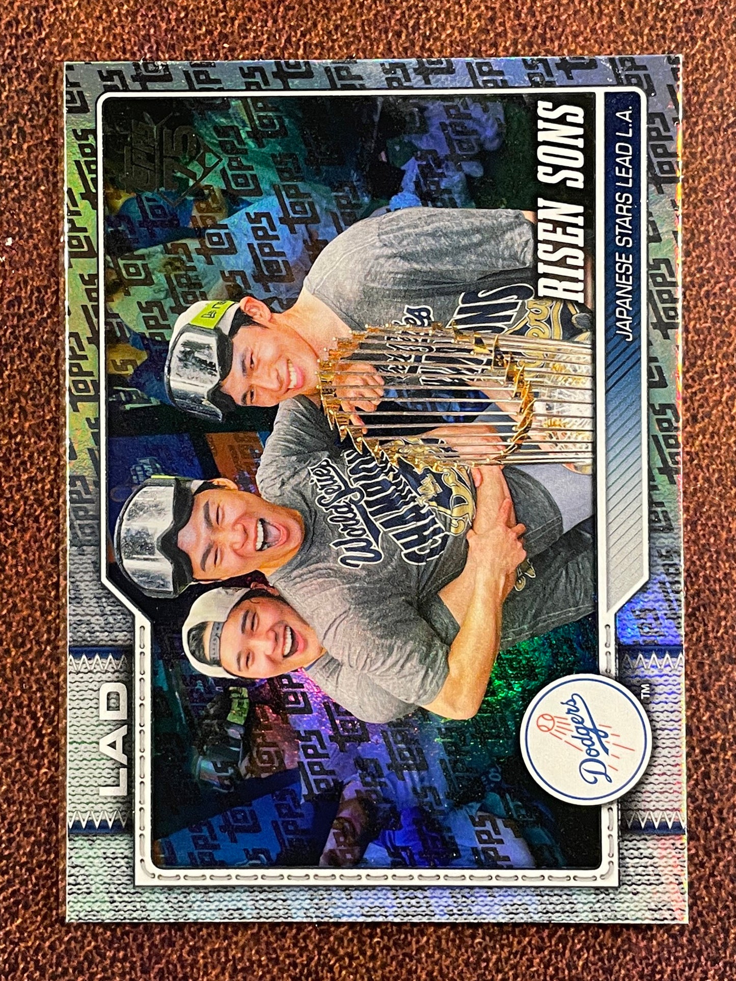 Shohei Ohtani/ Yamamoto/Sasaki - 2026 Topps Series 2 - Topps Logo Foil - Dodgers