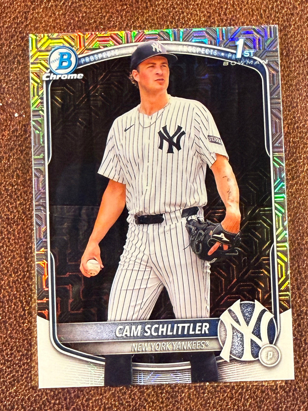 Cam Schlittler - 2025 Bowman - 1st Bowman MOJO - Yankees
