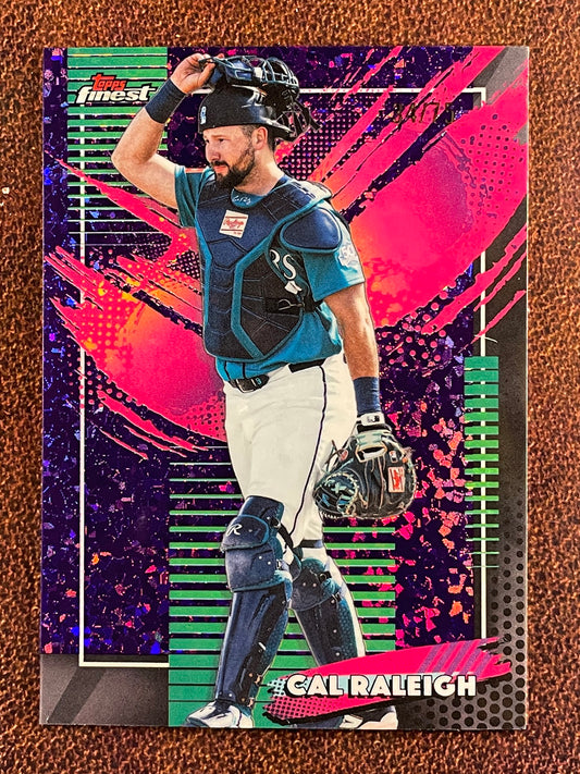 Cal Raleigh - 2026 Topps Finest - RARE PURPLE /75 - Mariners