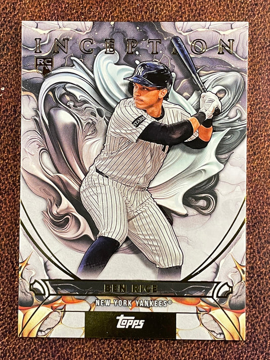 Ben Rice - 2025 Topps Inception - Base Rookie #103 - Yankees