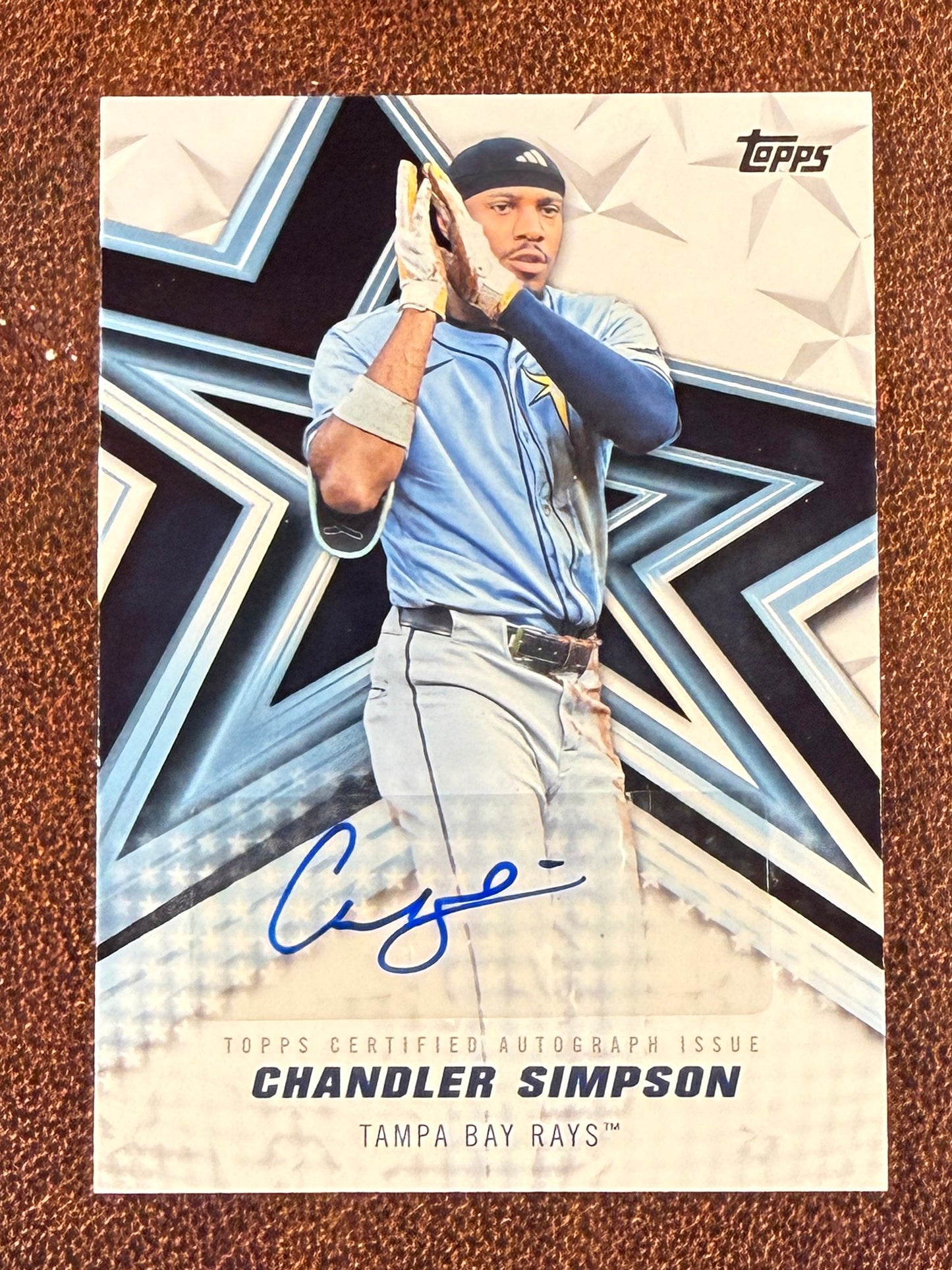 Chandler Simpson - 2026 Topps Series 2 - AUTO Baseball Stars - Rays