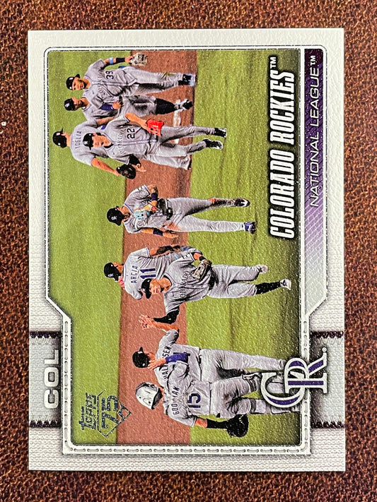 Team Card - 2026 Topps Series 2 - Canvas /50 - Rockies