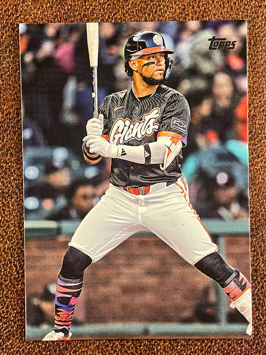 Luis Matos - 2025 Topps Update - True Photo Variation - Giants