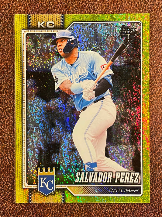 Salvador Perez - 2026 Topps Series 2 - YELLOW Holofoil /399 - Royals