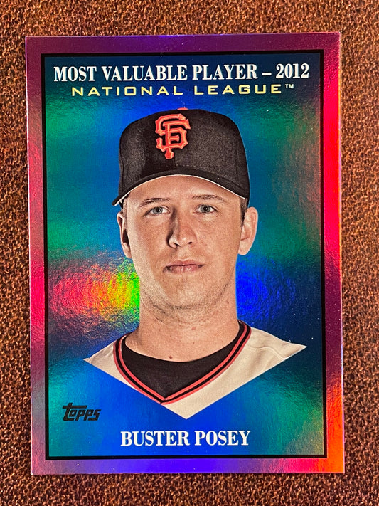 Buster Posey - 2025 Topps Update - PINK MVP - Giants