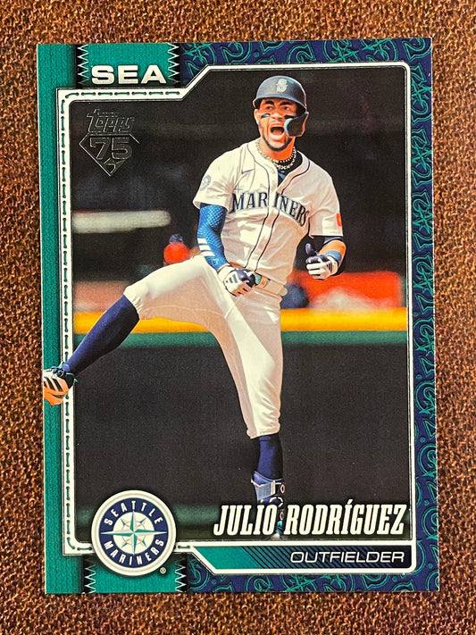 Julio Rodriguez - 2026 Topps Series 1 - Team Border - Mariners